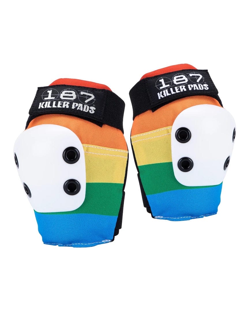 187 Killer Slim Elbow Pads - Rainbow - ESSA872 - 604352890014