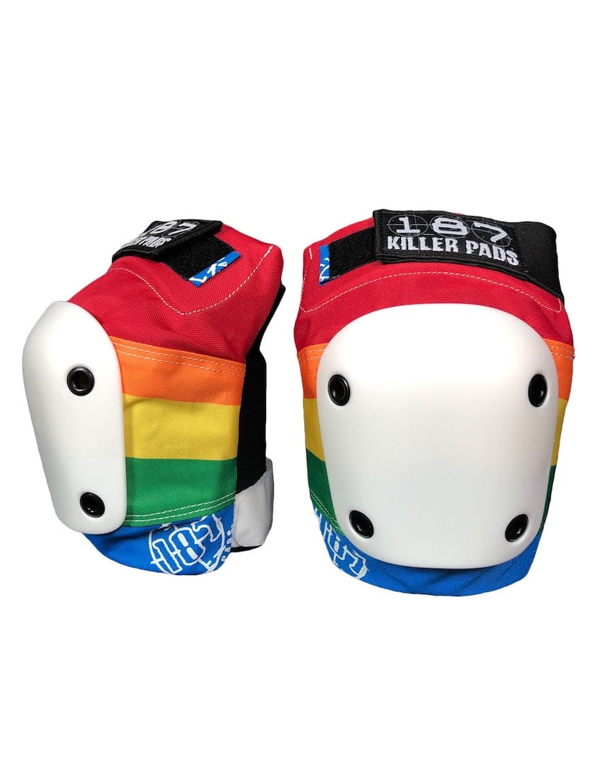 187 Killer Slim Knee Pads - Rainbow - SKSA872 - 682821776168