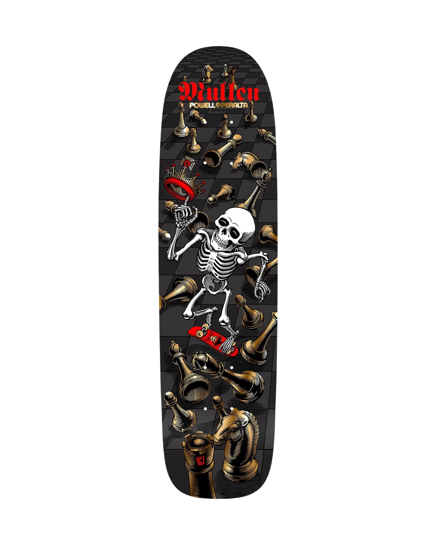 Bones Brigade Mullen Black Series 16 Deck - DCPMBBMU16X - 842357197022