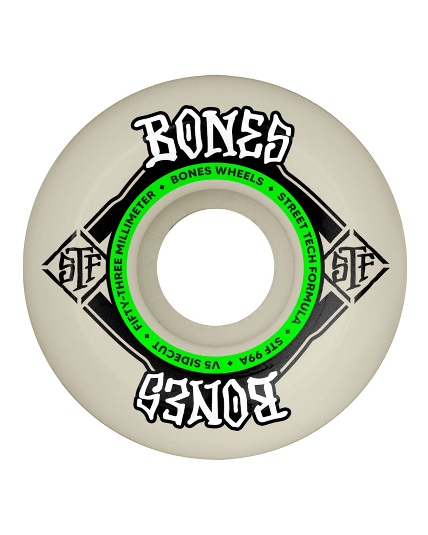 Bones Sidecut V5 STF 99A Wheels - WSCAEV5S5399A4 - 842357195943