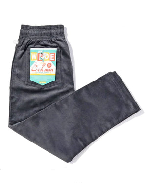 Cookman Chef Corduroy Pants Semiwide - Charcoal - -