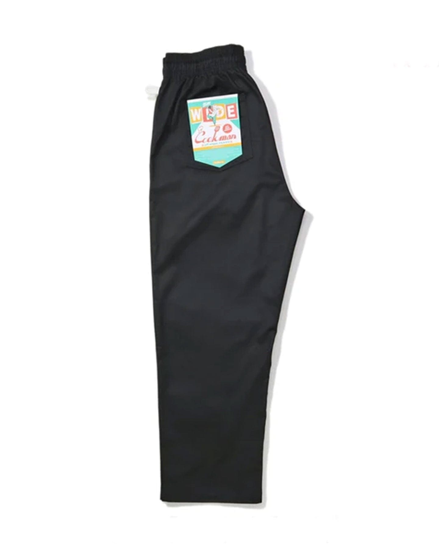 Cookman Chef Pants Semi Wide - Black - -