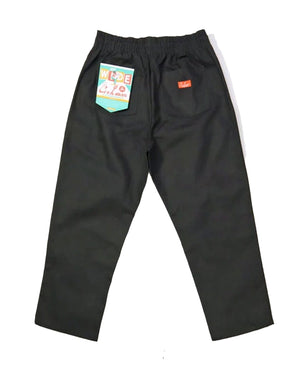 Cookman Chef Pants Semi Wide - Duck Canvas / Black - -