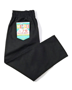 Cookman Chef Pants Semi Wide - Duck Canvas / Black - 231 438281811 - 69541367