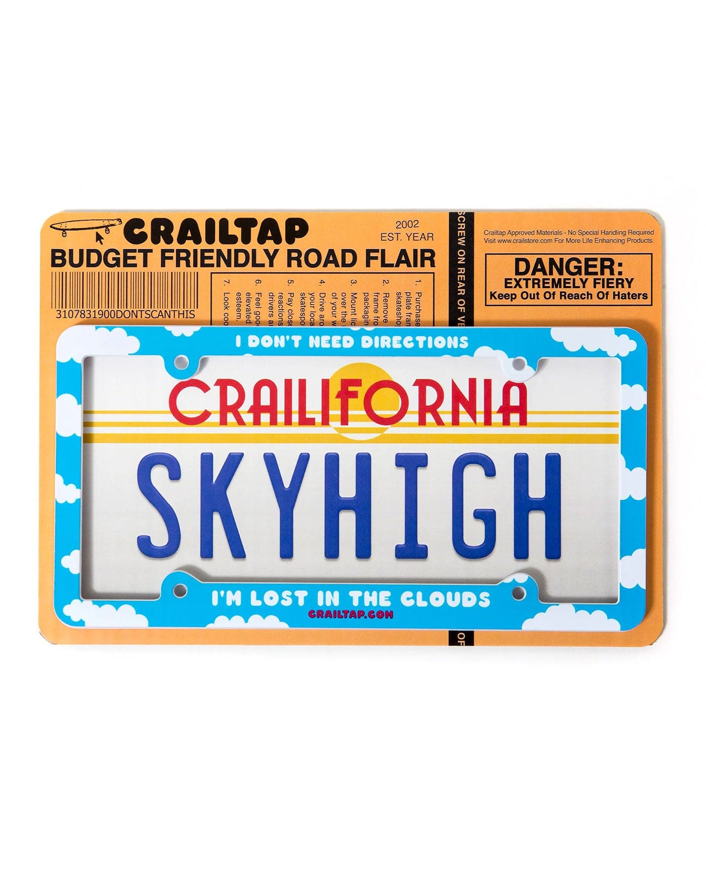 Crailtap License Plate Holder - CTA3411 - 889846108077