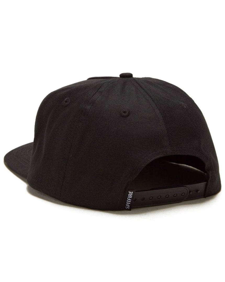 Deluxe Distribution Snapback Hat Spitfire Adjustable Bighead Snapback - Black / Black