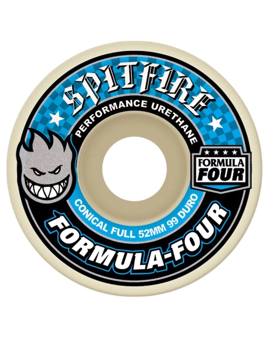 Deluxe Distribution Street Wheels Spitfire F4 Conical Full 99D Wheels - 52mm