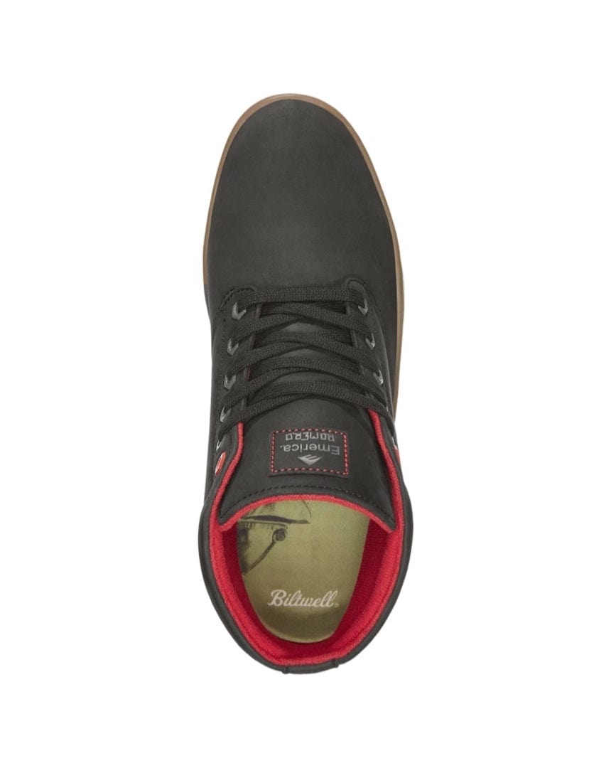 Emerica The Romero Laced High x Biltwell - Black / Gum - -