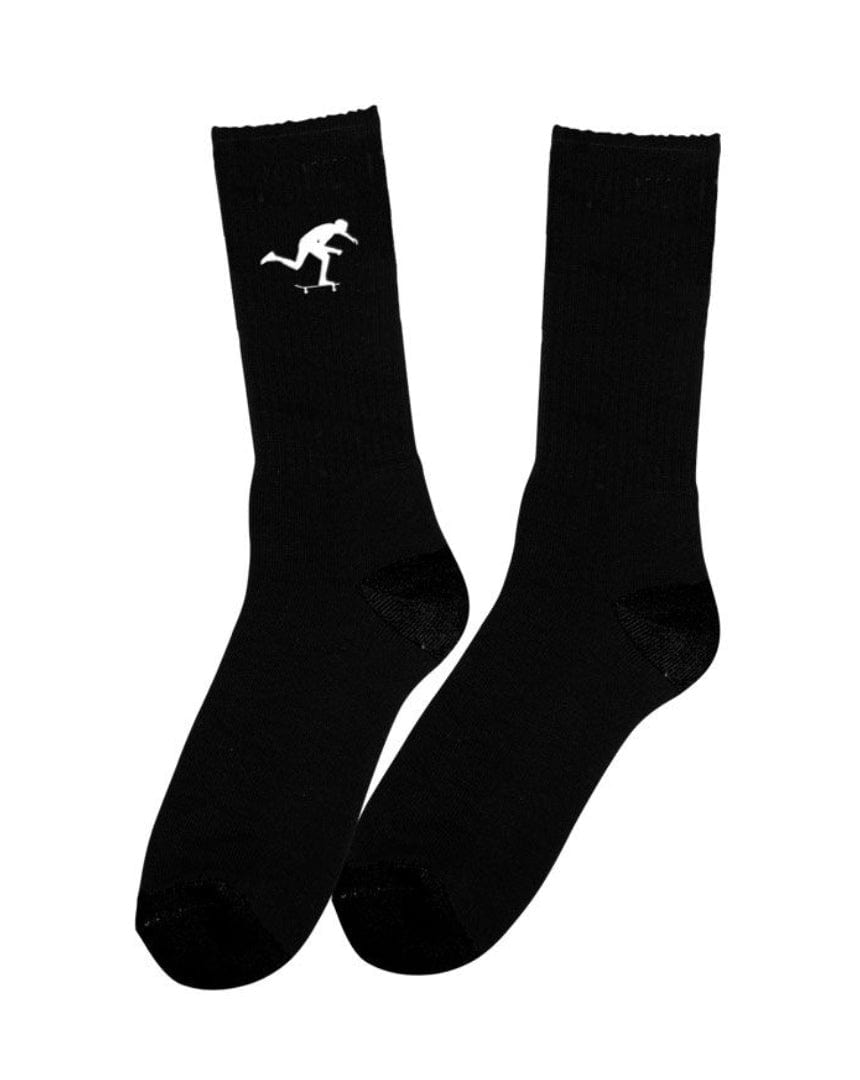Foundation Push Socks - Black - SOCFS0023 - 827059384673