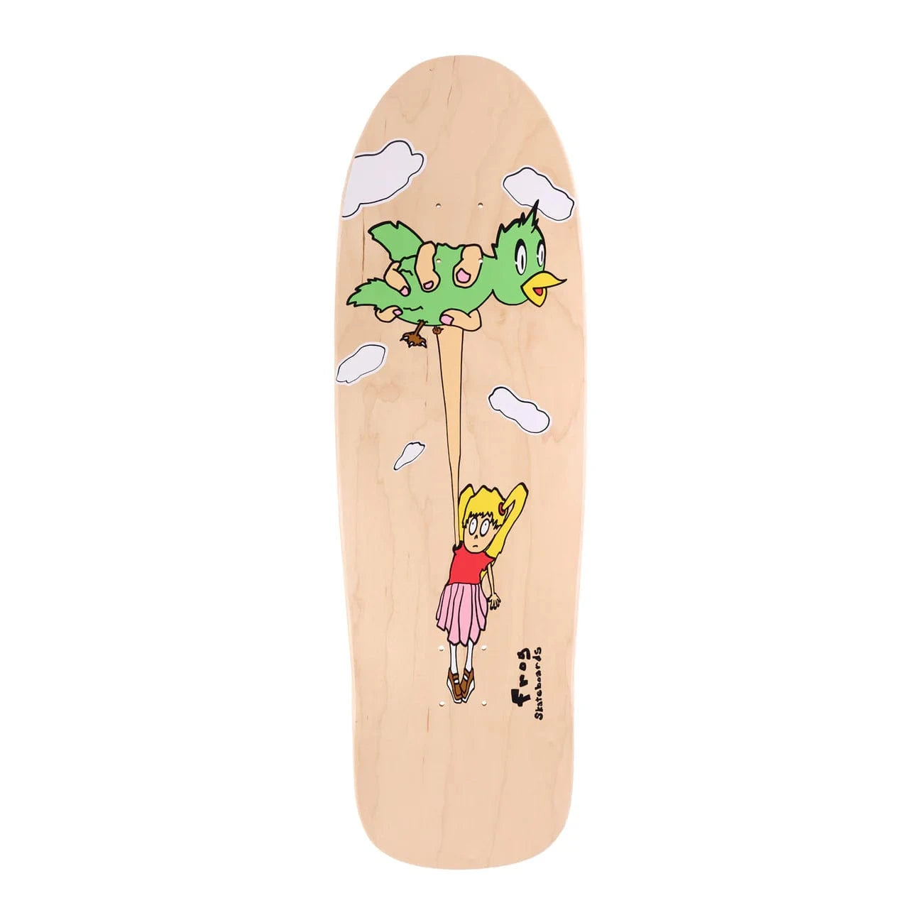 Frog Pat G Bird Girl Deck - 9.8" - FRO-SP25-7-98 - 810121106372