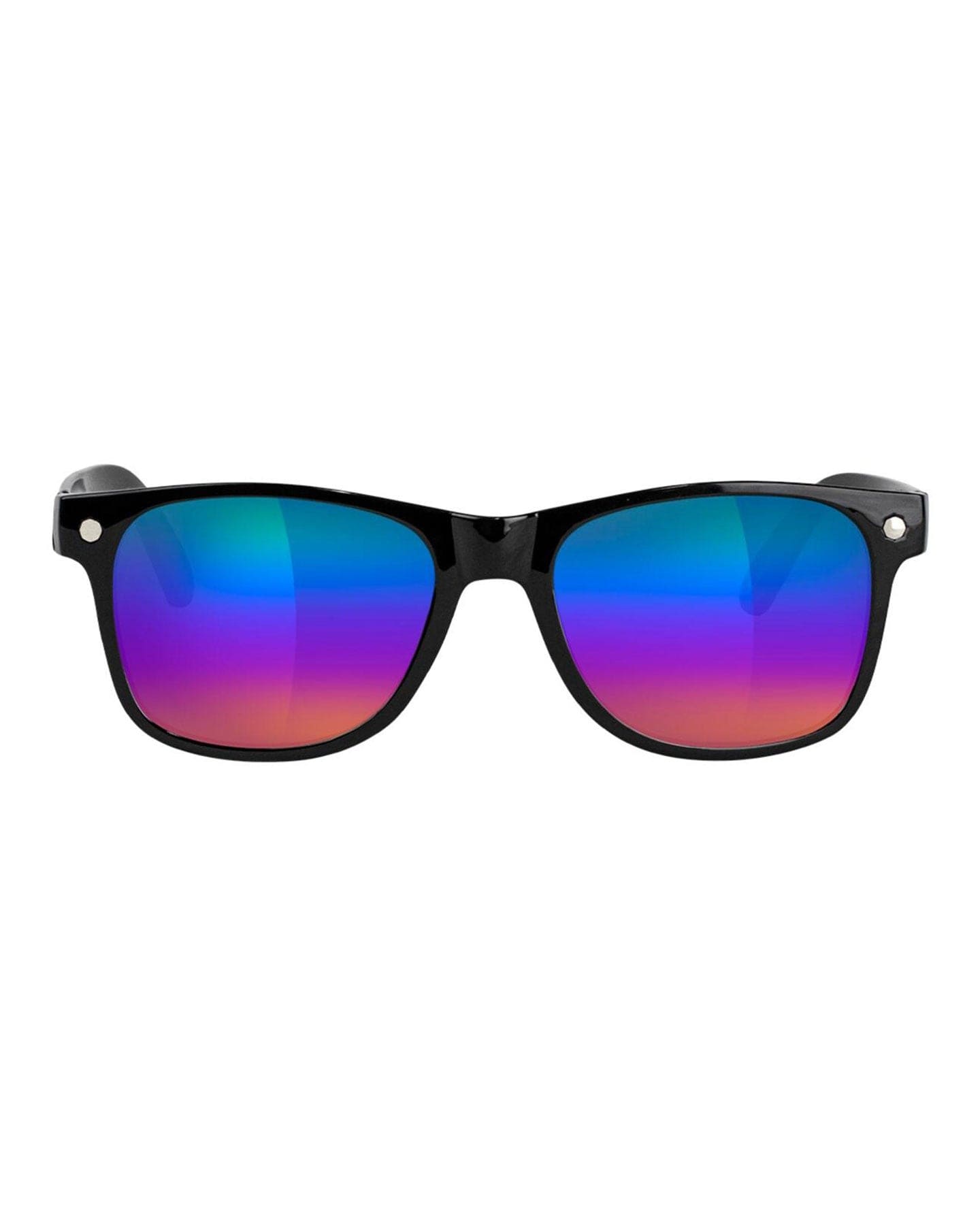 Glassy Leonard Polarized - Black / Color Mirror - sh-leo-blk-color - 732535994522