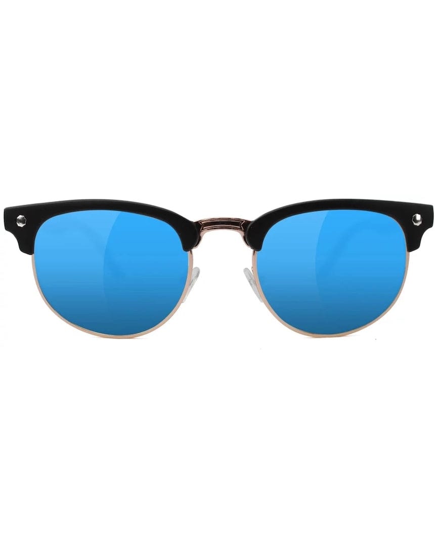 Glassy Morrison Polarized - Black / Blue Mirror - sh-morr-blk/bm - 732535995420