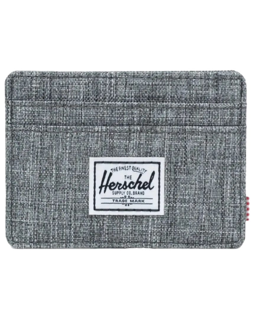 Herschel Charlie Cardholder - Raven Crosshatch - 30065-00919-OS - 828432597024
