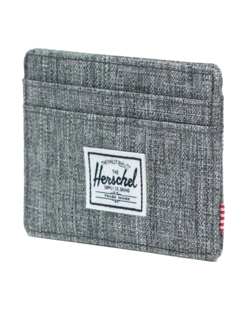 Herschel Charlie Cardholder - Raven Crosshatch - 30065-00919-OS - 828432597024