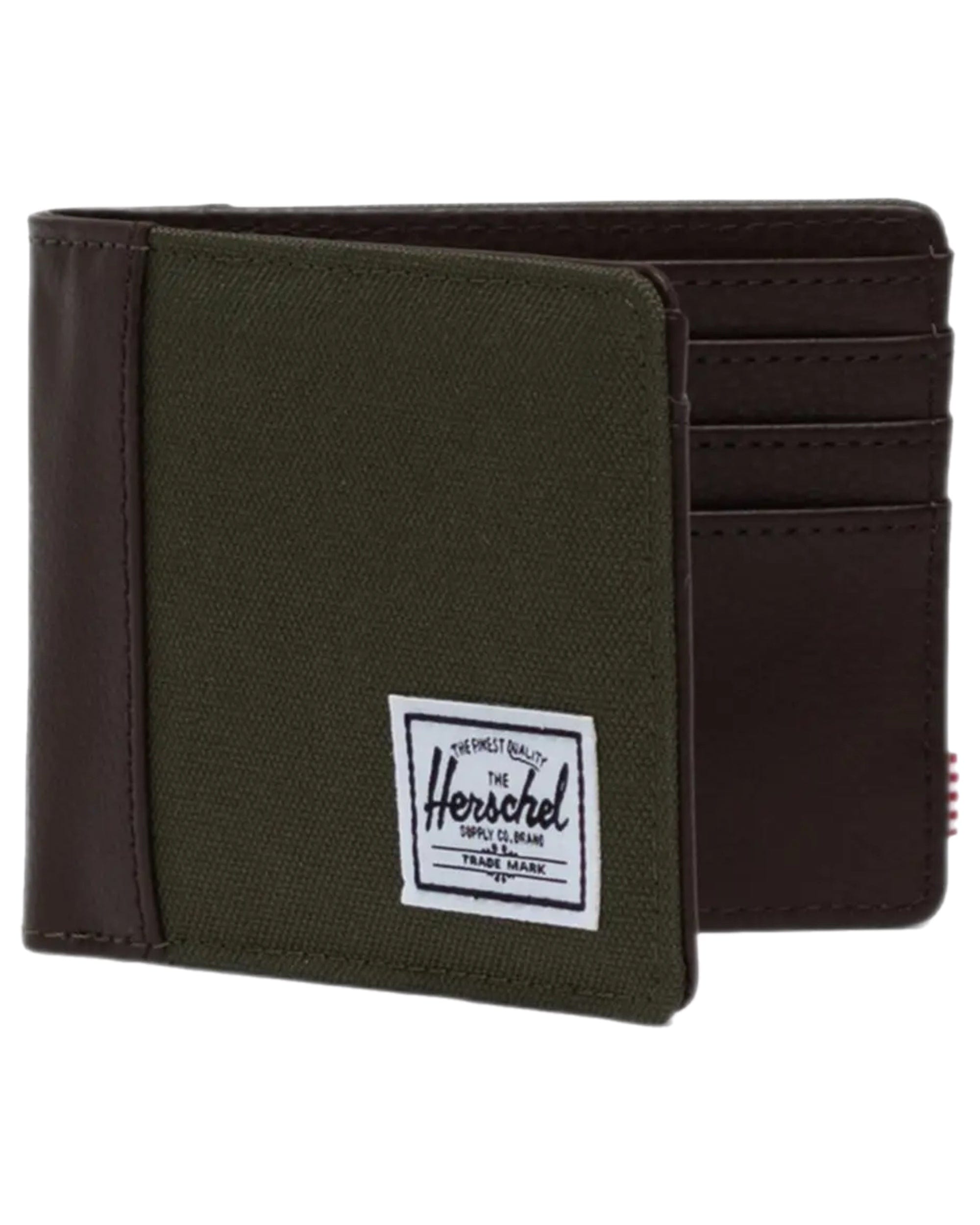 Herschel Hank Wallet - Ivy Green / Chicory Coffee - 30068-04488-OS - 828432597390