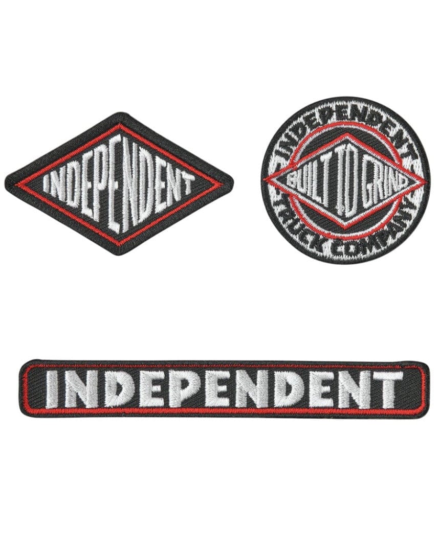 Independent BTG 3-Piece Patch Set - Black / Red / White - 44643067 - 11011831