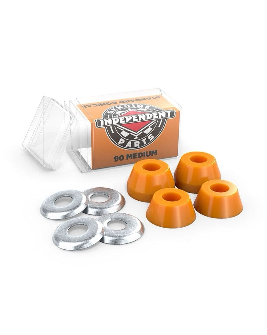 Independent Standard Conical Bushings - Medium (90a) - Orange - 33531175-69059 - 659641690592