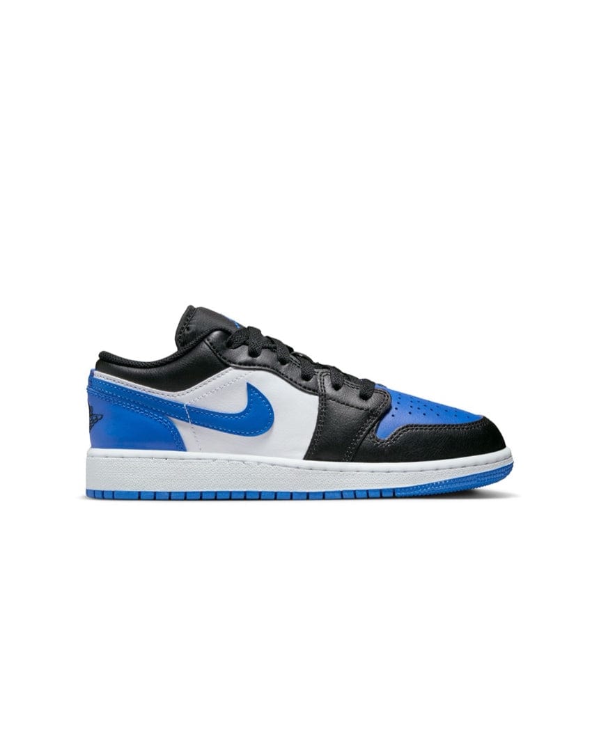 Jordan 1 Low ( GS ) - White / Royal - Blue - 553560 140 - 196969278595