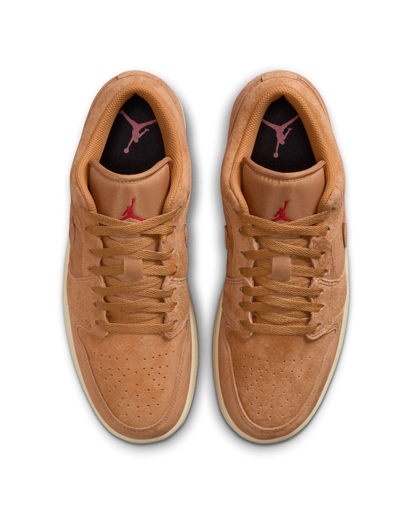 Jordan 1 Low SE - Flax / Flax - Varsity Red - Muslin - -