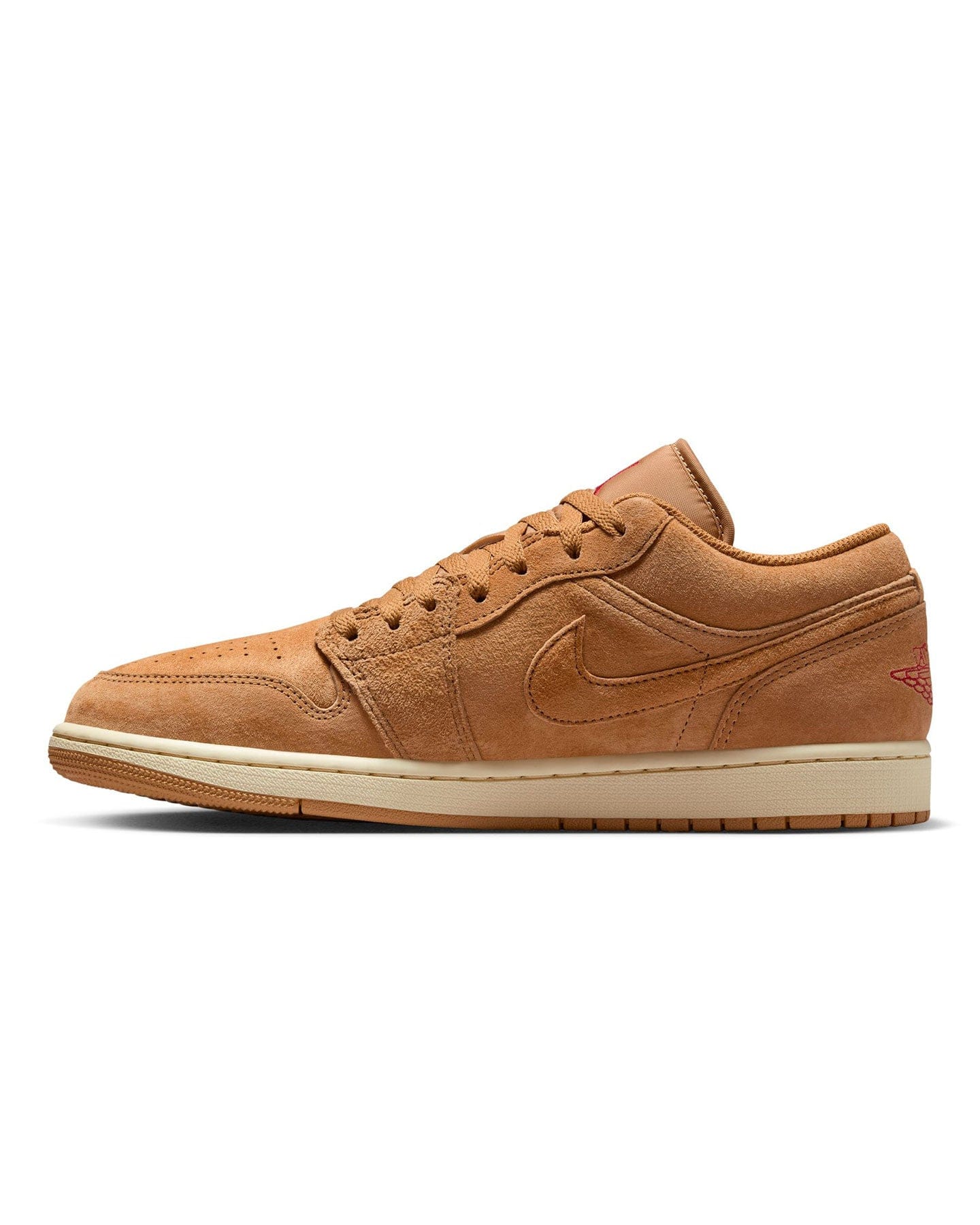 Jordan 1 Low SE - Flax / Flax - Varsity Red - Muslin - -