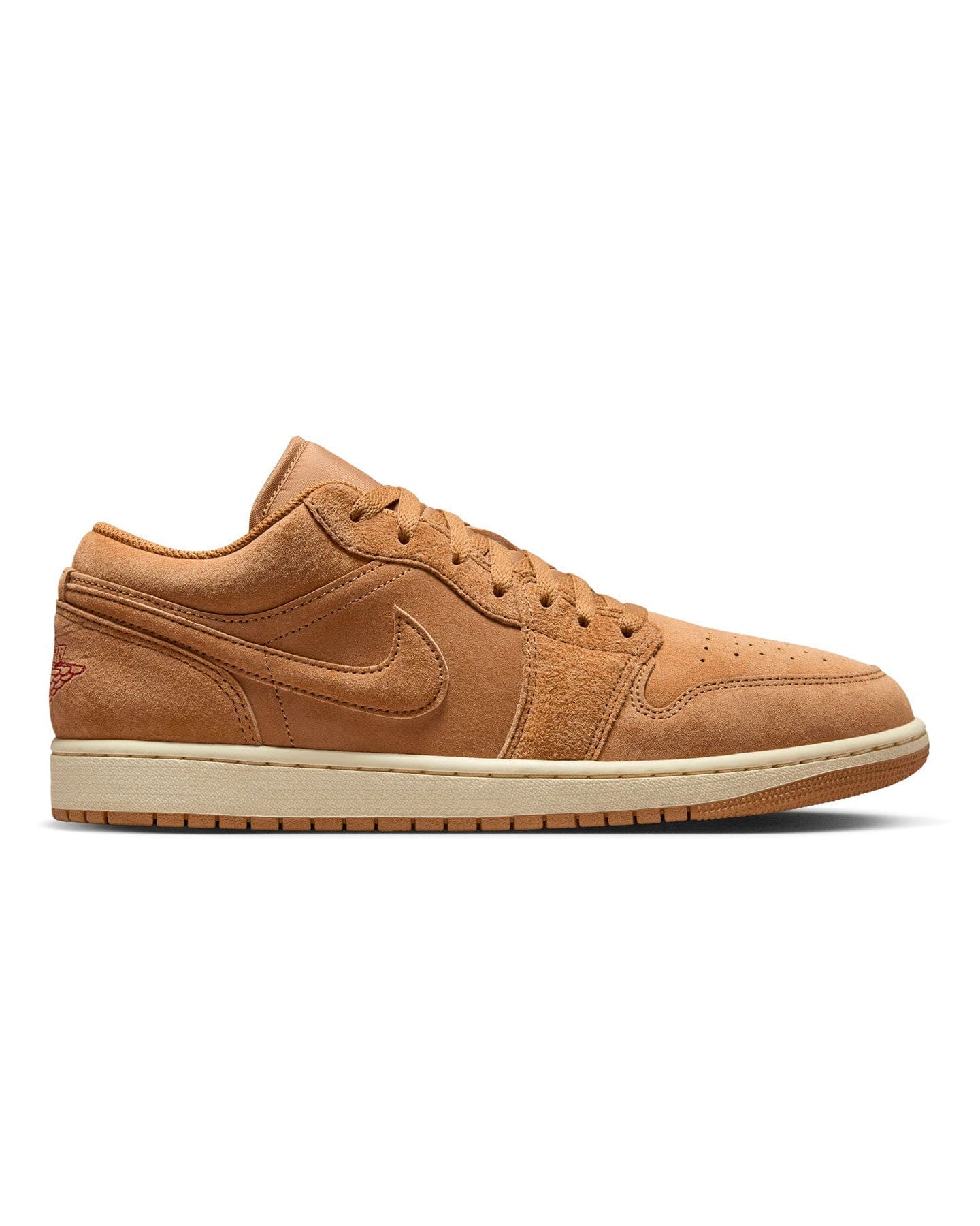 Jordan 1 Low SE - Flax / Flax - Varsity Red - Muslin - -