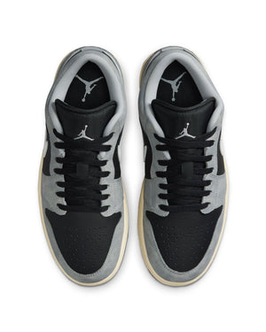 Jordan 1 Low SE - LT Smoke Grey / Black - Sail - Muslin - -