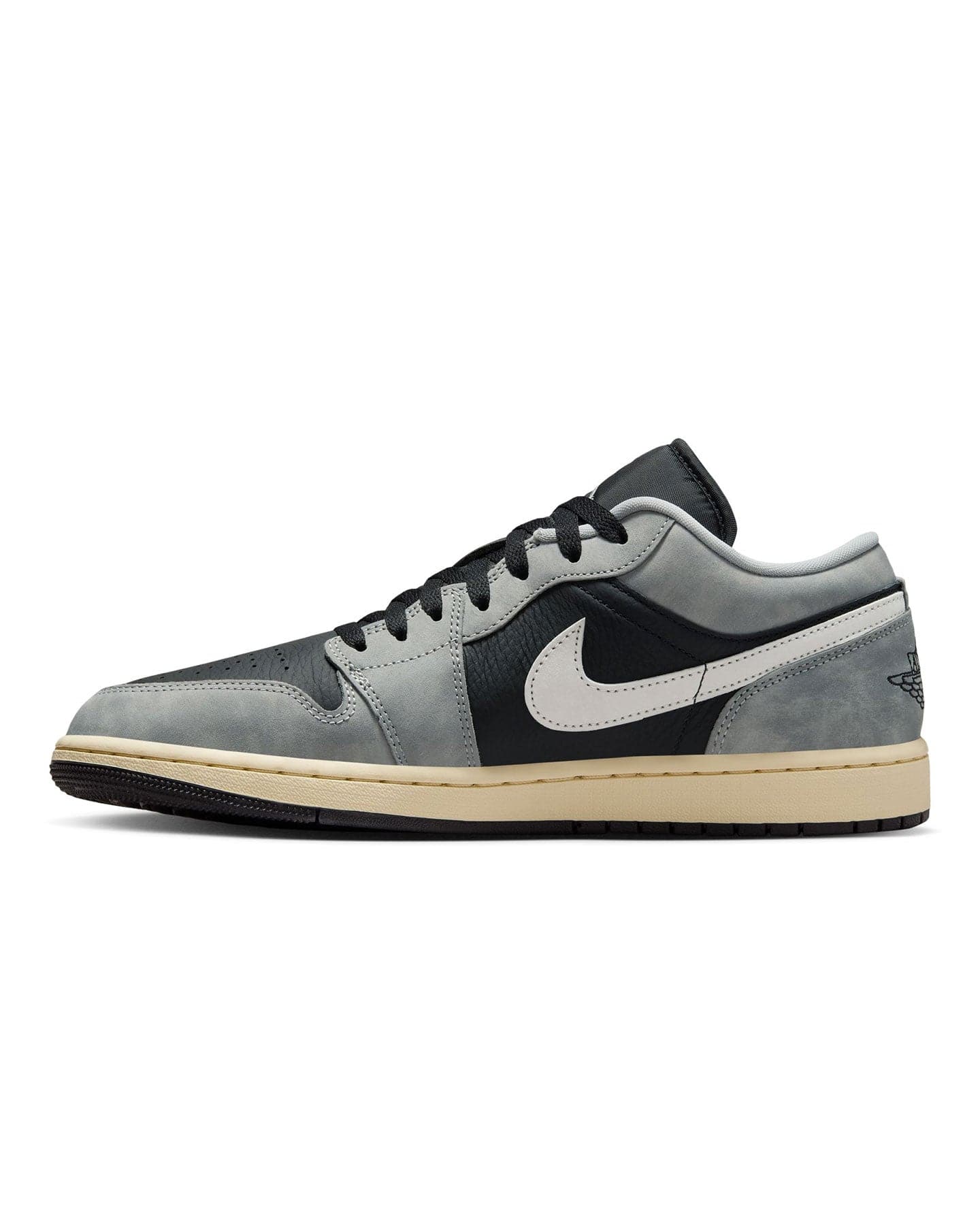Jordan 1 Low SE - LT Smoke Grey / Black - Sail - Muslin - -
