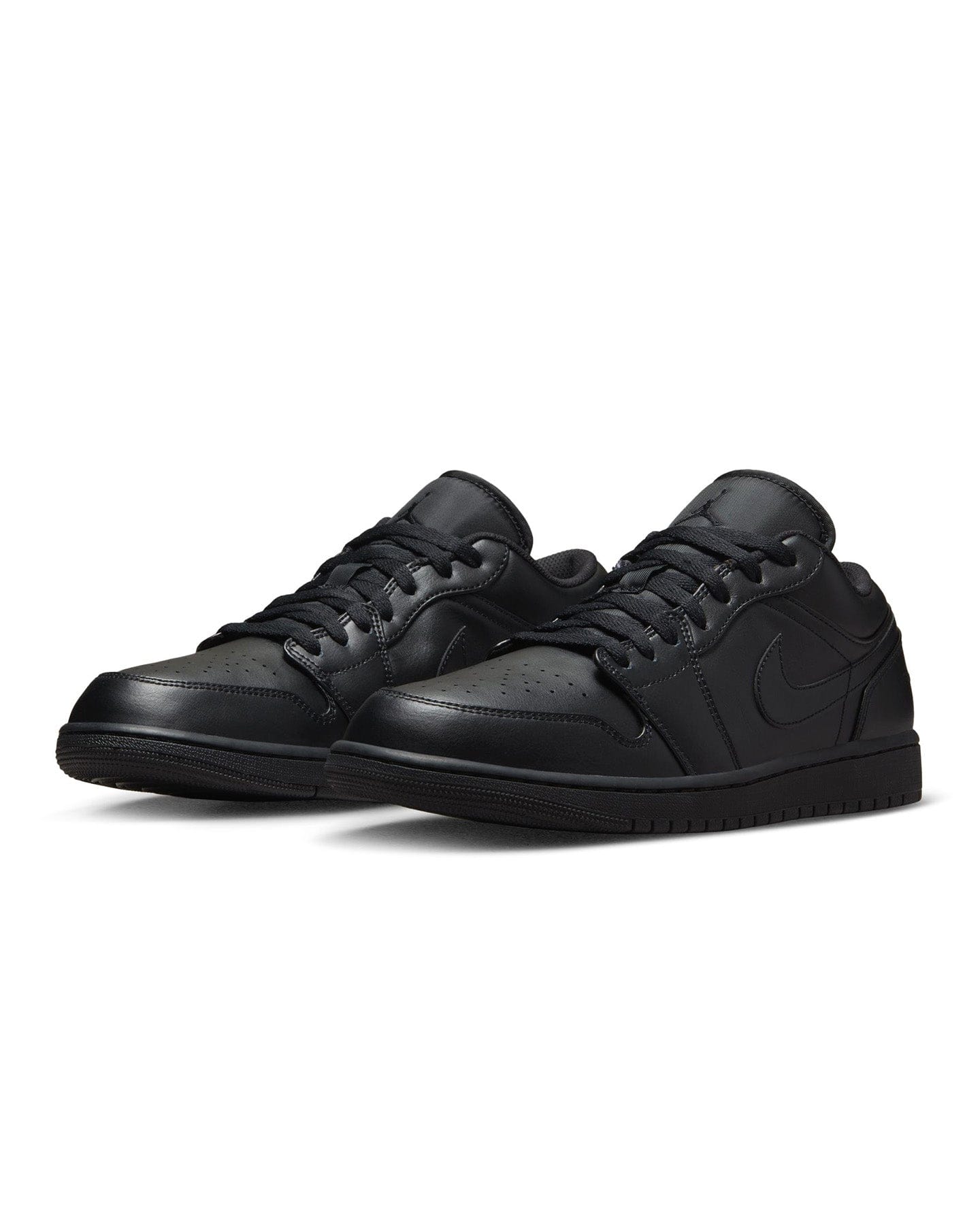 Jordan 1 Low - Triple Black - -