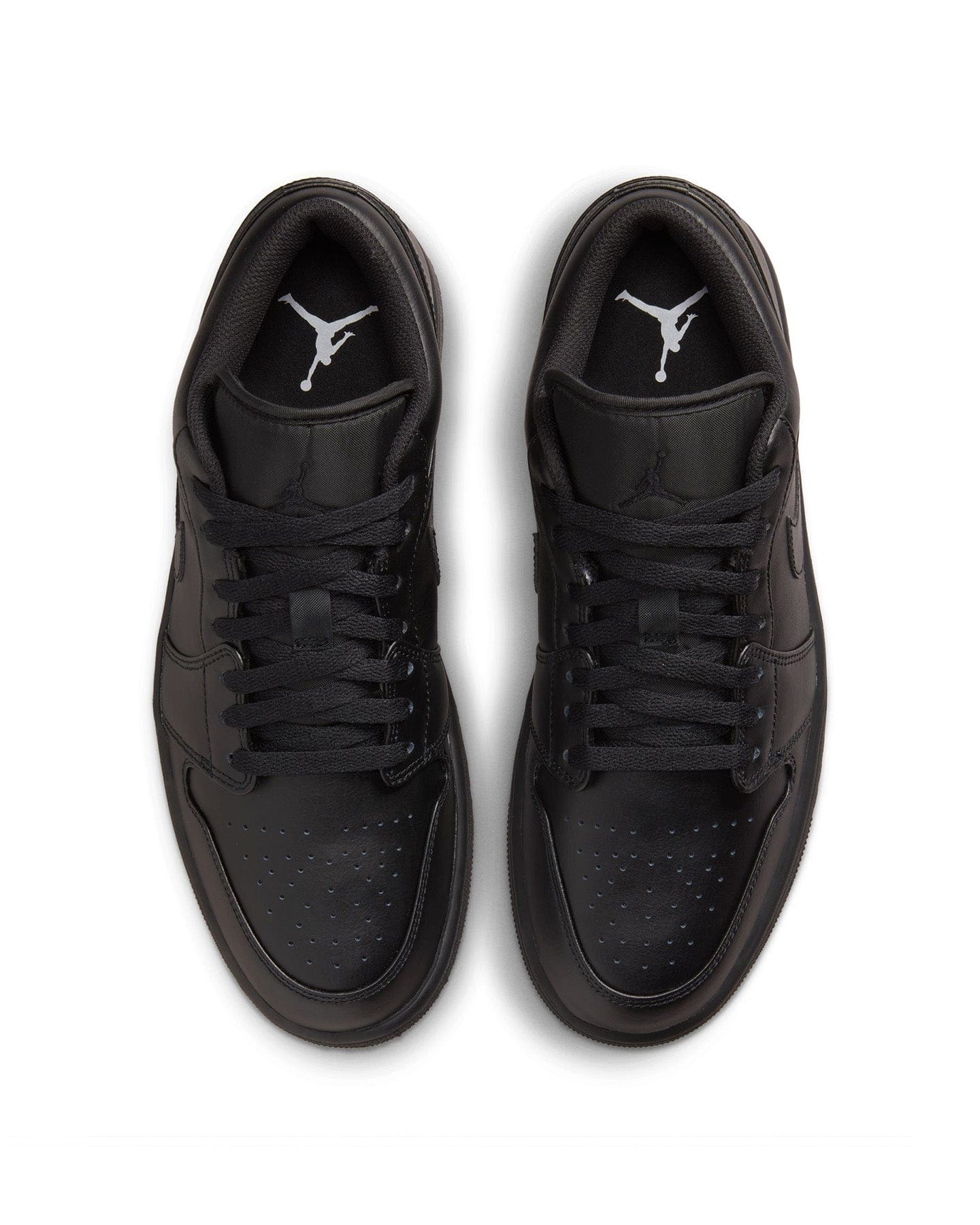 Jordan 1 Low - Triple Black - -