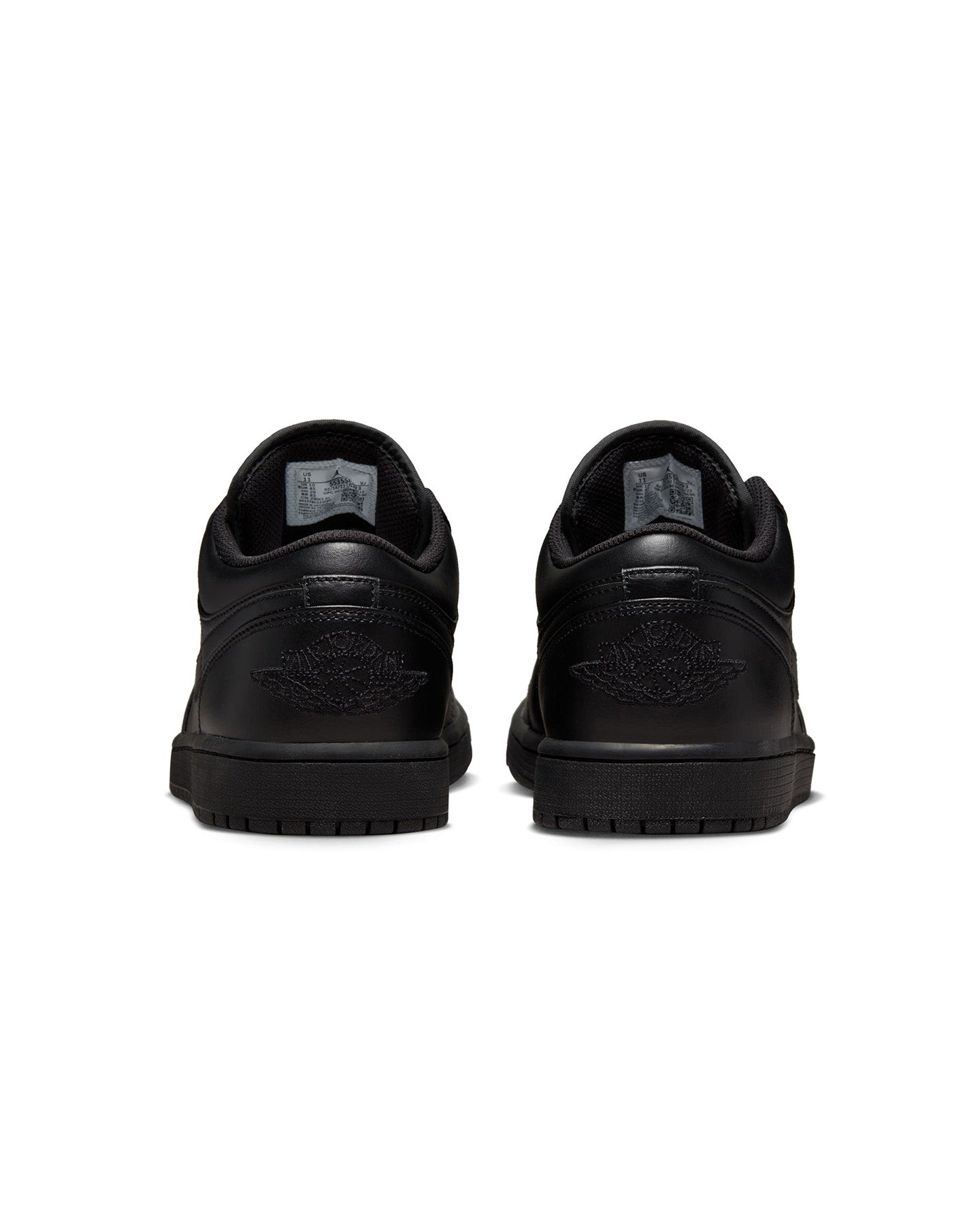Jordan 1 Low - Triple Black - -