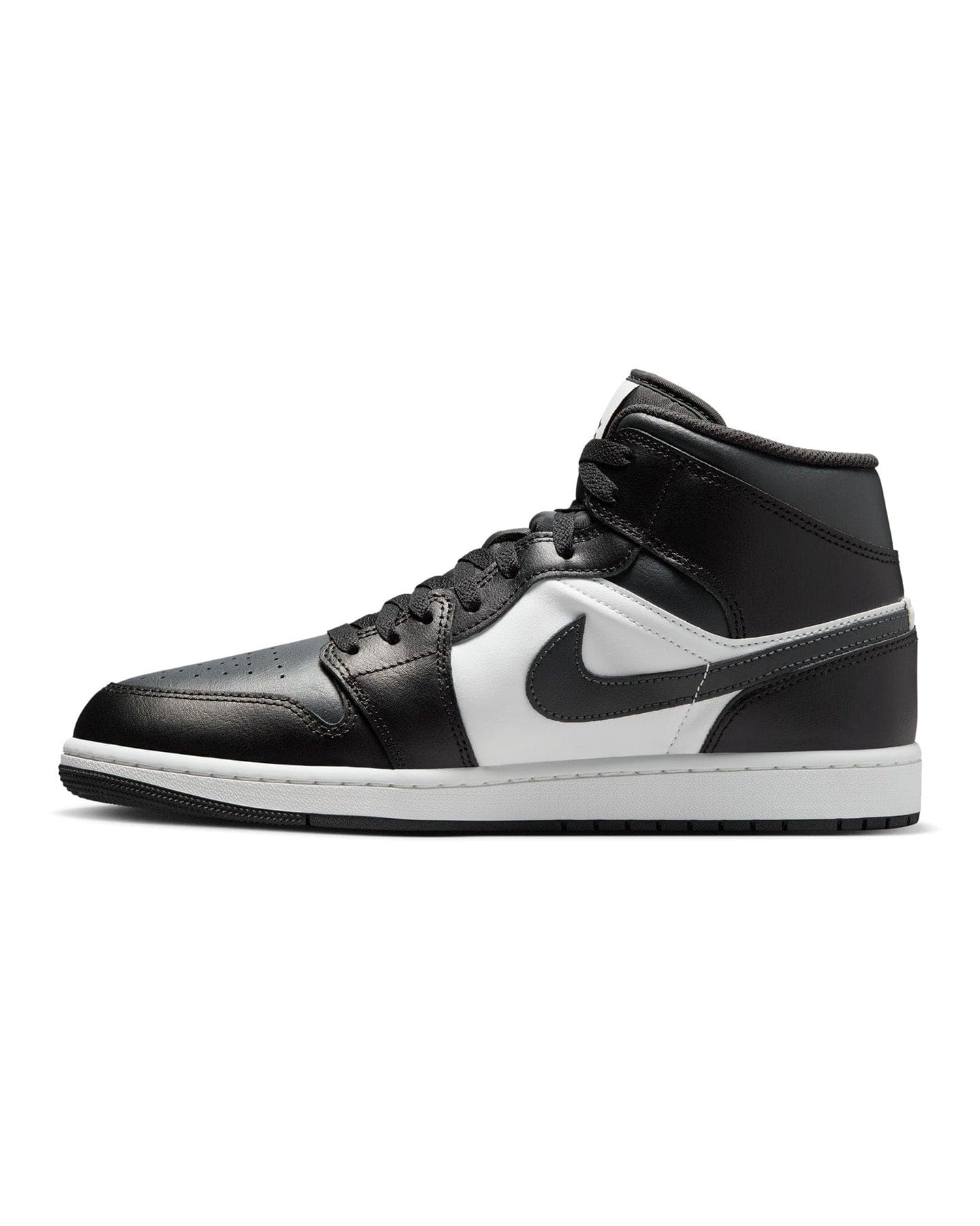 Jordan 1 Mid - Black / Off Noir - Summit White - -
