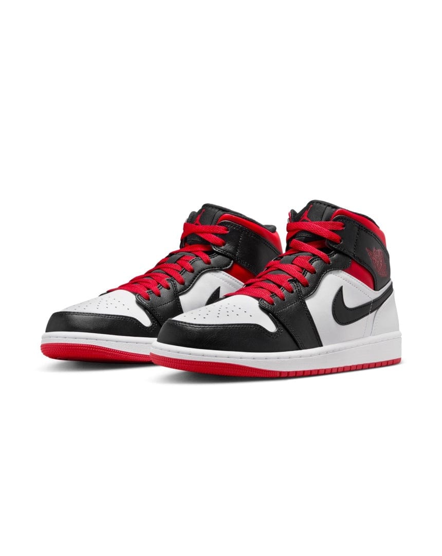 Jordan 1 Mid - "Black Toe" - -