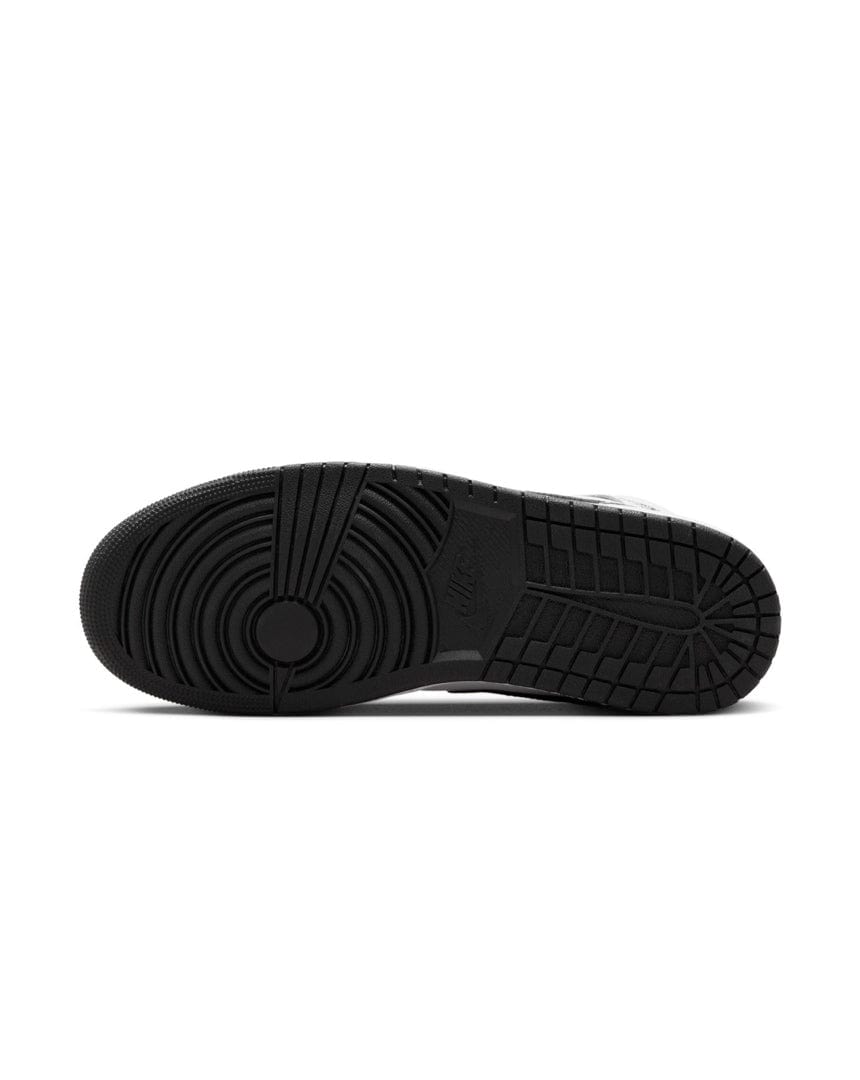 Jordan 1 Mid - "White / Black" - -