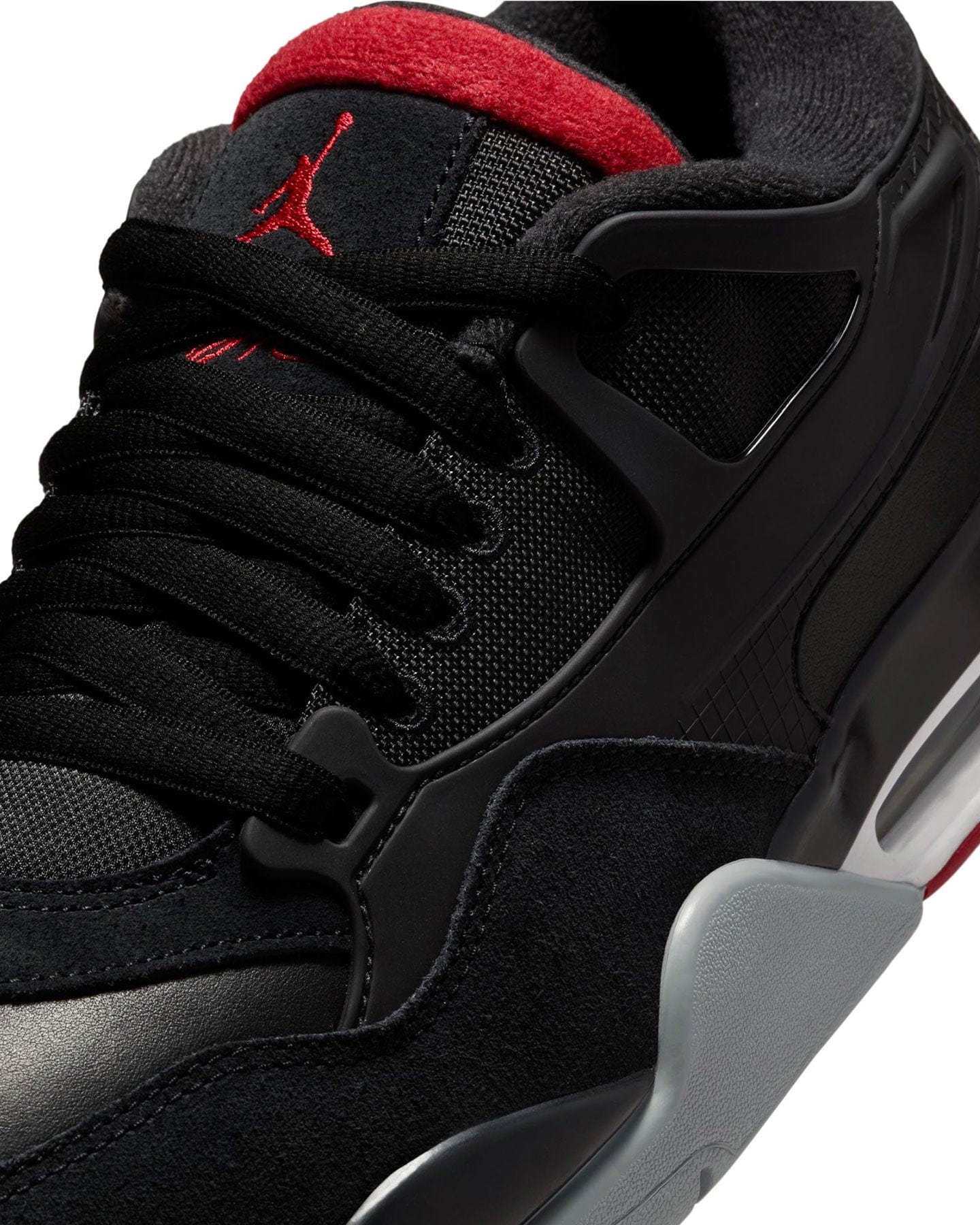 Jordan 4 RM - Black / Varsity Red - Wolf Grey - White - -