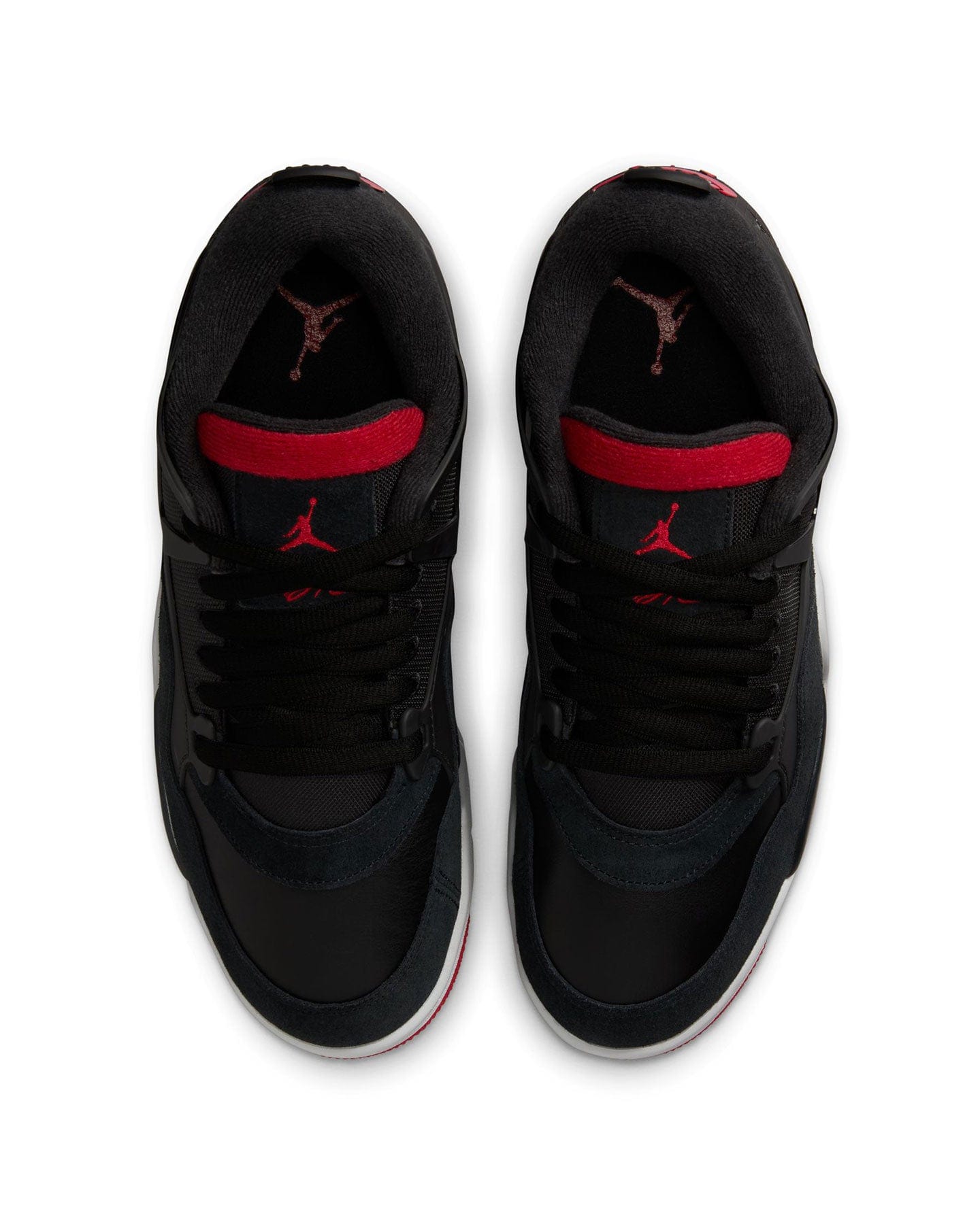 Jordan 4 RM - Black / Varsity Red - Wolf Grey - White - -