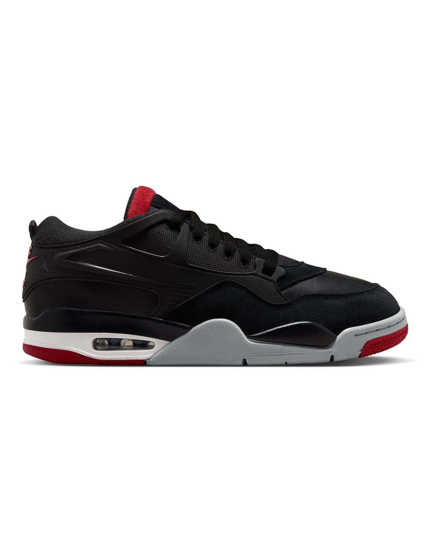 Jordan 4 RM - Black / Varsity Red - Wolf Grey - White - FQ7939 061 - 198482149277