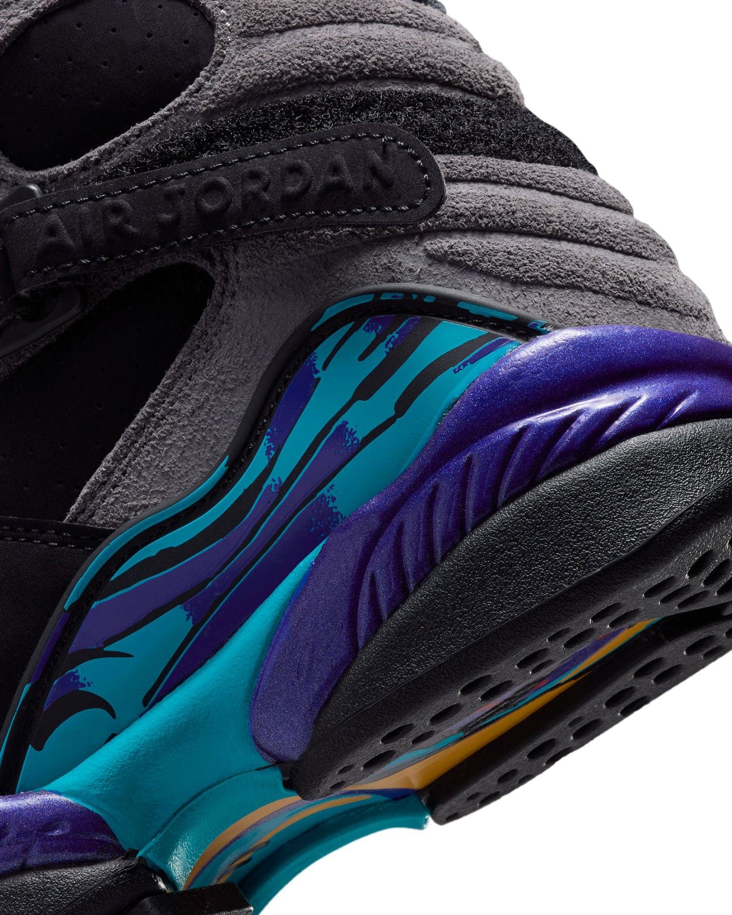 Jordan 8 Retro ( GS ) - "Aqua" - -