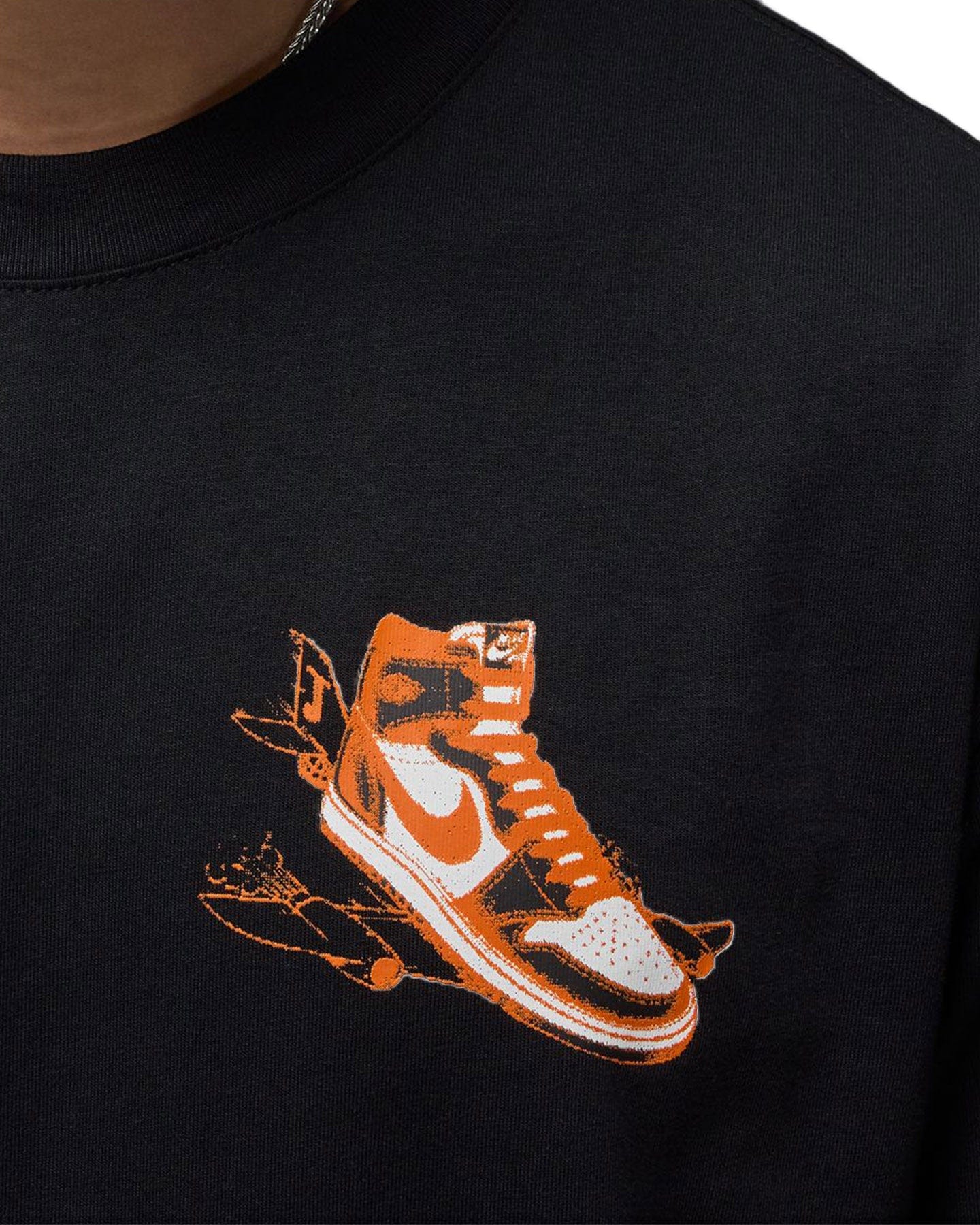Jordan AJ1 Tee - Black - -