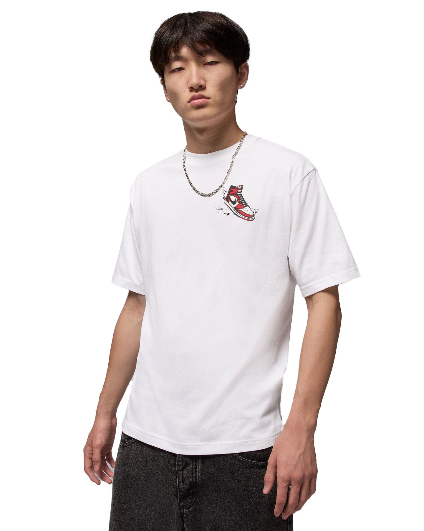 Jordan AJ1 Tee - White - HQ8972 100 - 198485591219