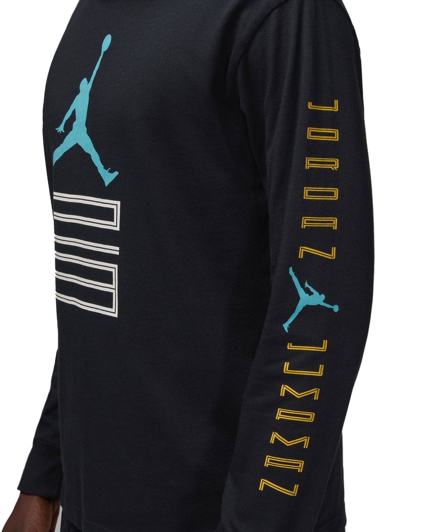 Jordan Brooklyn AJ11 Graphic LS Tee - Black - -