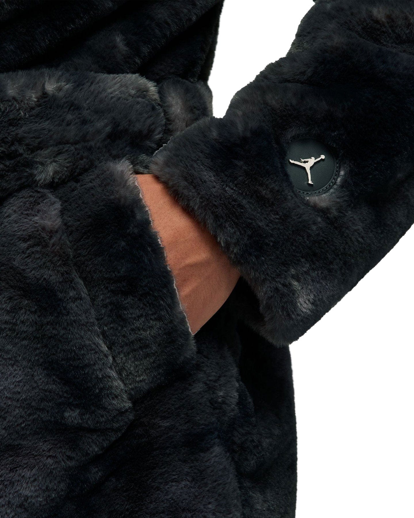 Jordan Brooklyn Holiday Fur Robe - Thunder Grey - -