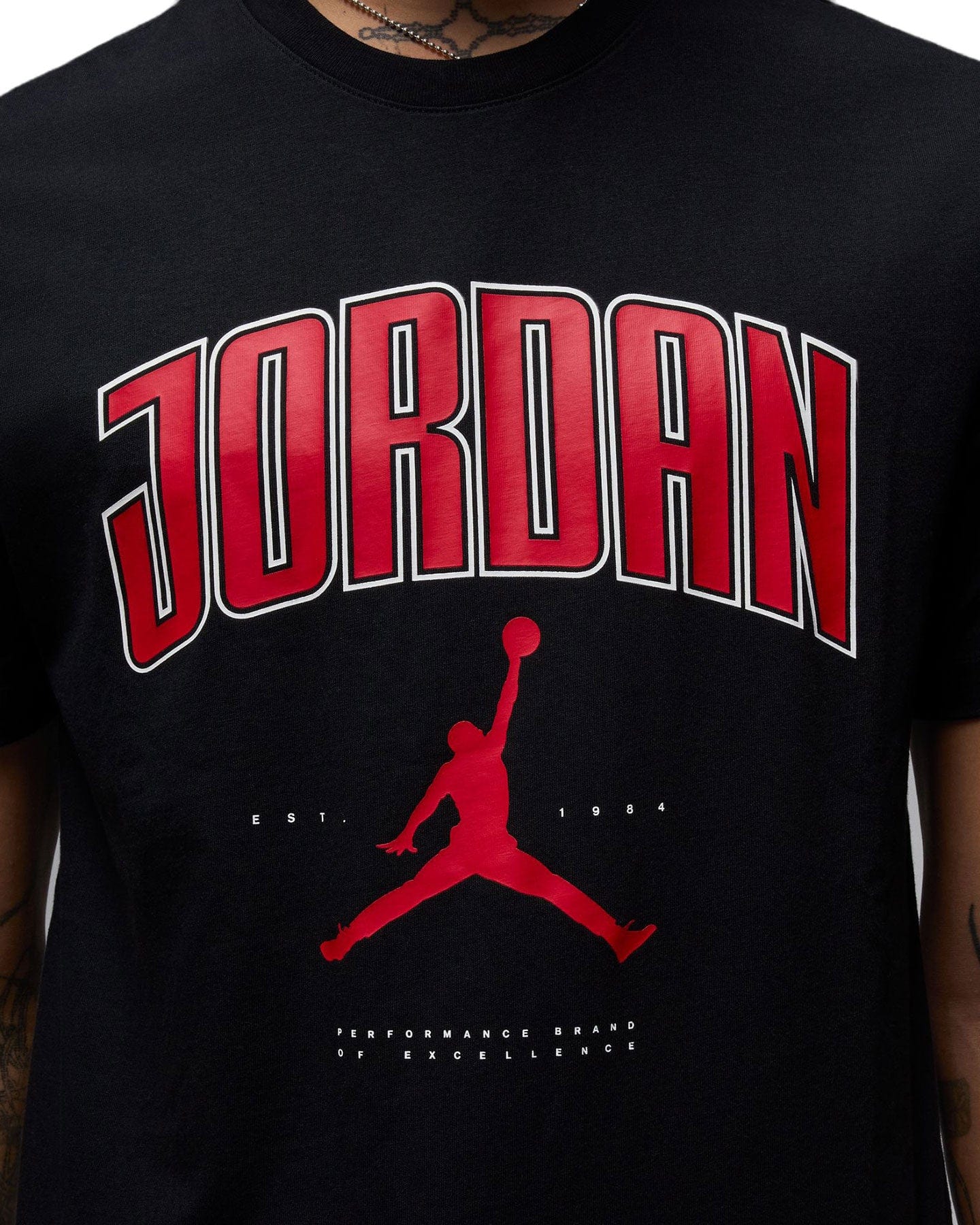 Jordan City 88 Tee - Black - -