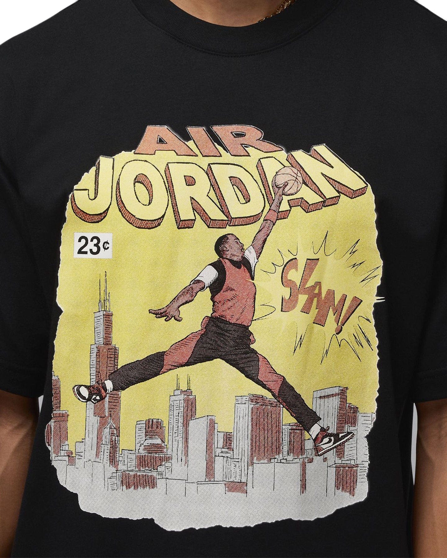 Jordan Comics Tee - Black - -