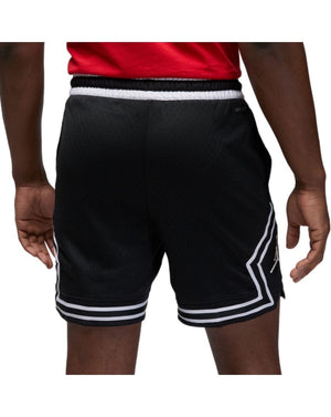 Jordan Dri-Fit Diamond Shorts - Black / White - -