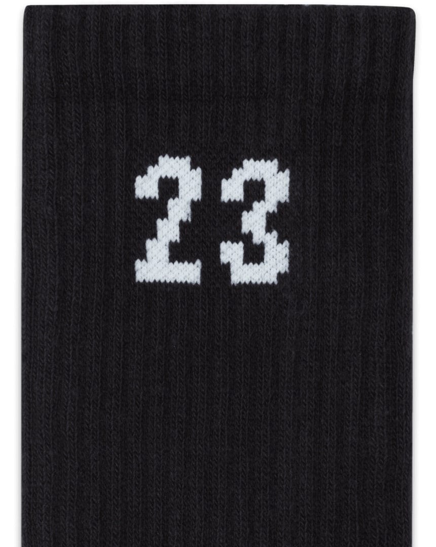 Jordan Essential Crew Sock 6 Pack - Black / White - -
