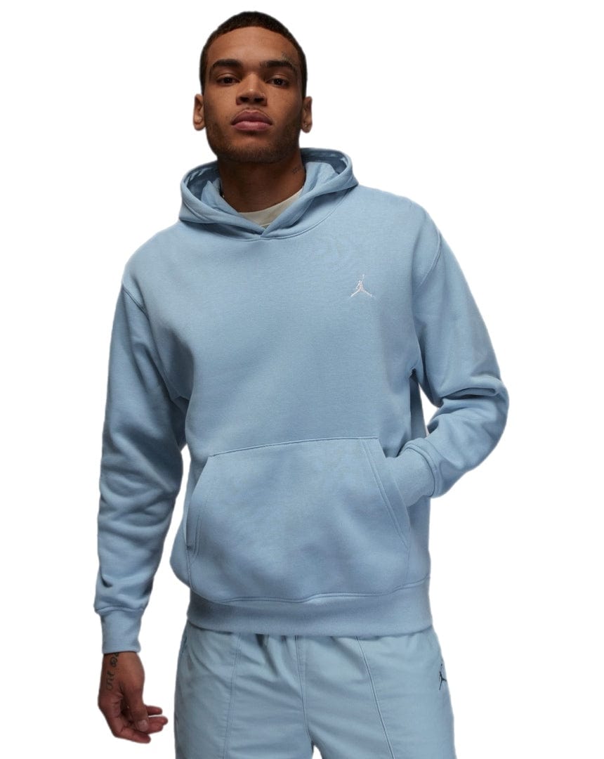 Jordan Essentials Fleece Pull Over - Blue Grey / White - FJ7774 436 - 196976099152