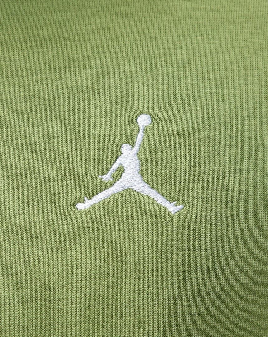 Jordan Essentials Fleece Pull Over - Sky J Light Olive / White - -