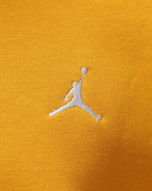 Jordan Essentials Fleece Pull Over - Yellow Ochre / White - -