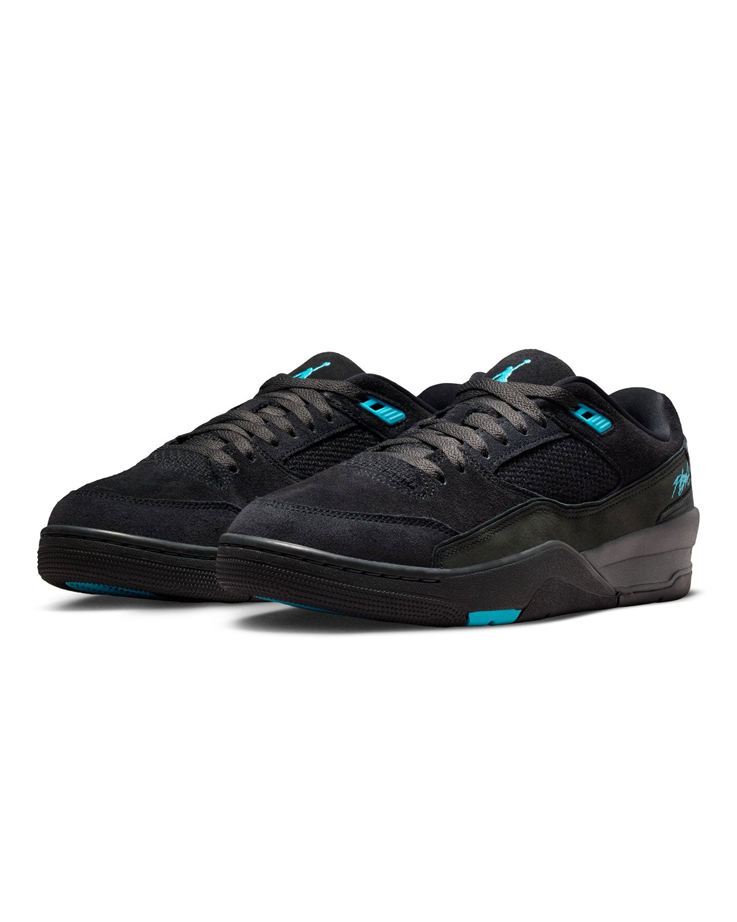 Jordan Flight Court - Black / Gamma Blue - Anthracite - -