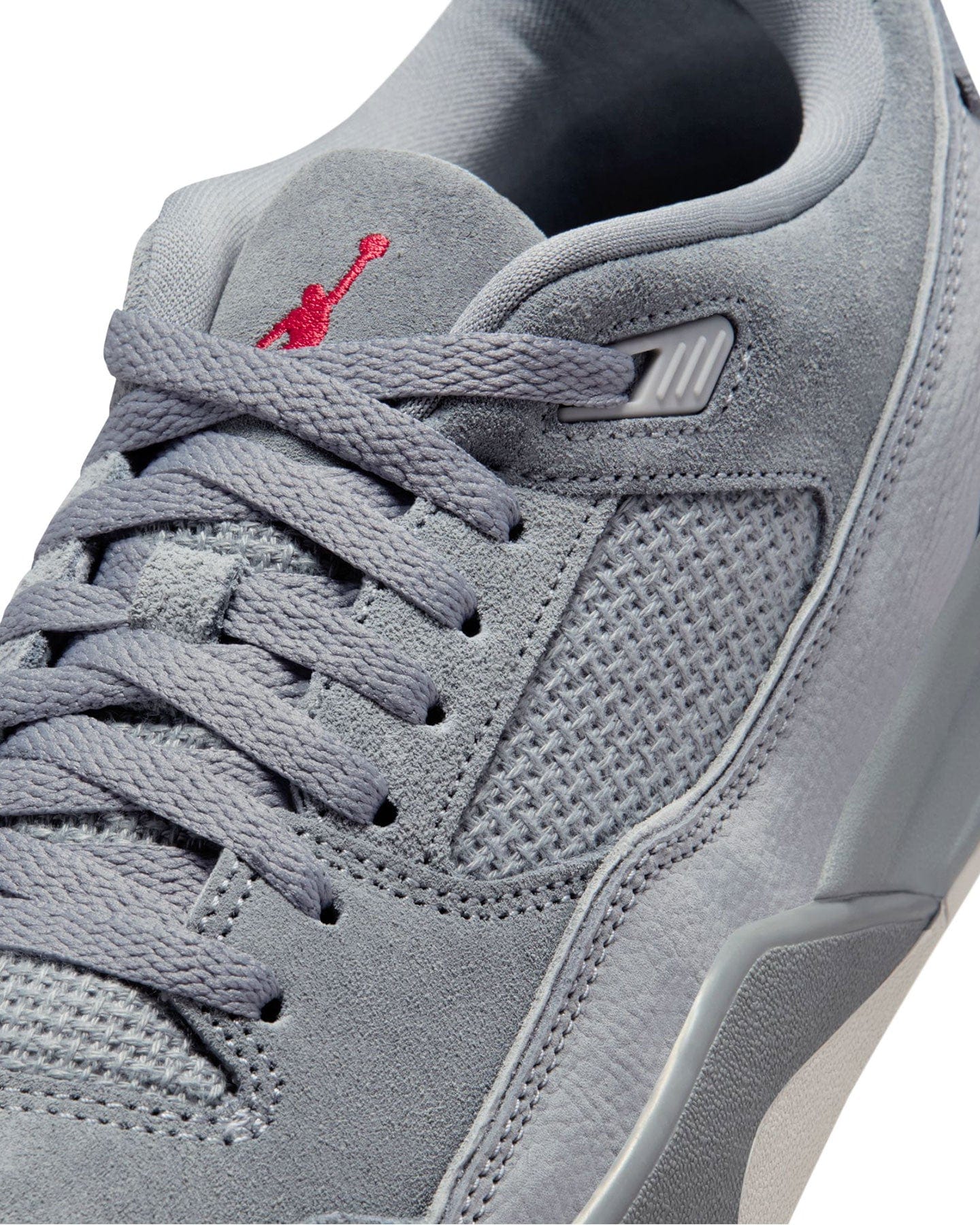 Jordan Flight Court - Cool Grey / Varsity Red - Wolf Grey - -